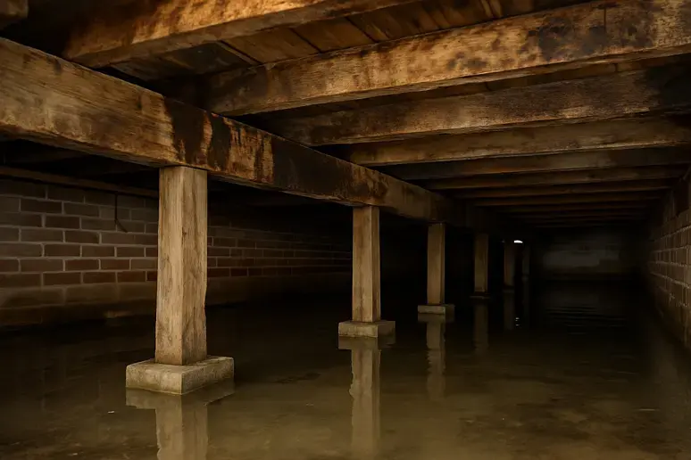 Crawl Space Water Damage in El Cerrito, CA